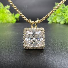 "Jewels Craft us / Moissanite Diamond Pedant / Moissanite Diamond Necklace / Dainty Solitaire Necklace 14k Gold / Diamond Bezel Necklace / Diamond Halo Pendant / Necklace / Gold Diamond Solitaire Necklace / Delicate Pendant /Necklace / 925 Silver, 10k/14k/18k White / Rose / Yellow and Customizable!! / Pendant for Women / Pave setting Pendant / Gift for Her / Moissanite Pendant / Moissanite Necklace / Anniversary Gift Necklace / Anniversary Gift Necklace / Promise Pendant/ Minimalistic Pendant and Necklace / valentine gift / valentine gift For Her / valentine gift For Girlfriend / Mothers Day Gift / chrismas Gifts for Girlfriend / chrismas Gifts for Mom / chrismas Gifts for Sister / chrismas Gifts for Wife / chrismas Gift / Valentine Day ★ ★ ★ Note: The stones in jewelry are 100% hand-craft Luxury Solitaire Necklace Gift, Princess Diamond Necklace, Gia Certified Pendant Necklaces For Anniversary, Anniversary Moissanite Necklaces With Halo Setting, Gia Certified Pendant Necklace For Anniversary, Radiant Cut Jewelry With Vvs Clarity As A Gift, Anniversary Moissanite Necklace With Halo Setting, Anniversary Moissanite Necklace With Vs Clarity, Radiant Cut Vvs Clarity Jewelry As A Gift