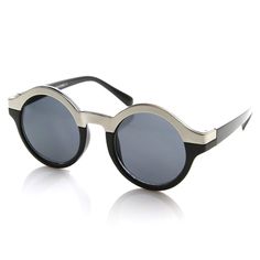 Unique circular frame that feature a metal top half and bold horned rim temples. Made with an acetate based frame, metal hinges and polycarbonate UV protected l Circle Sunglasses, Circular Frame, Heart Glasses, Fashion Eye Glasses, Heart Shaped Sunglasses, Uv Sunglasses, Metal Hinges, Vintage Glasses, Sunglasses & Glasses