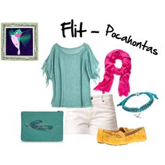 "Flit - Pocahontas" by snakeinmyboots on Polyvore Pocohantas Disney, Flit Pocahontas, Pocahontas Disneybound, Pocahontas Outfit, Disney Bound Outfits Casual, Disney Bounding, Karaoke Songs