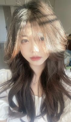 Korean Haircut, Hair Style Korea, Hair Inspiration Long, Hairstyles For Layered Hair, Hair Reference, Asian Hair, Korean Hairstyle, Layered Haircuts, Aesthetic Hair