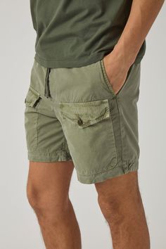 Combining your favorite sweat short with a cargo. Our cozy cargo short has a rib waistband that will provide ease and comfort. -100% cotton poplin with 100% cotton rib waistband-Pigment-dyed & pre-shrunk-Adjustable drawstring waist Made in USA of Imported Fabric Cargo Short, Lounge Shorts, Mens Street Style, Cotton Poplin, Cargo Shorts, Fashion Pants, Drawstring Waist, Made In Usa, Lookbook