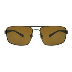 These ultra-modern navigator sunglasses by Foster Grant are a dynamic duo, combining a metal frame and a smoky brown lens. The polarized lenses help to reduce glare and offer 100% UVA-UVB protection. The metal frame of these men's polarized sunglasses offers comfort and function for all-day wear. Worn for over 90 years by global icons and trendsetters, Foster Grant is the original American sunglass brand. Foster Grant believes in eyewear that is effortlessly fashion forward and perfectly you, with true quality you can see and feel. Every pair of Foster Grant sunglasses, readers, blue light glasses and more are carefully constructed to give you the most comfortable fit, as well as affordable, fashion-forward style. Size: One Size.  Gender: male.  Age Group: adult. Rectangular Aviator Sunglasses With Tinted Lenses For Outdoor, Brown Aviator Sunglasses For Outdoor, Rectangular Tinted Aviator Sunglasses For Outdoor, Brown Aviator Sunglasses With Anti-reflective Detail, Brown Aviator Sunglasses With Anti-reflective Coating, Modern Brown Aviator Sunglasses For Outdoor, Brown Aviator Sunglasses With Uva Protection For Travel, Modern Metal Frame Aviator Sunglasses For Outdoor, Brown Polarized Aviator Sunglasses