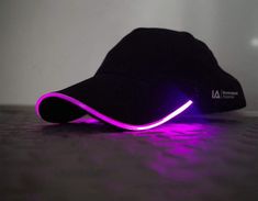 Fun, unique light up cap that is perfect for parties or just looking good. By Illuminated Apparel. Pink Led Light, Pink Led Lights, Girl Fashion Style, Blue Led Lights, Black Baseball Cap, Glow Party, Money Bag, Unique Lighting, Women's Costumes