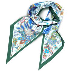 PRICES MAY VARY. Material:MONGGIL's skinny scarf is printed with high-quality twill polyester fabric. Purse scarf for handbags are soft and comfortable. They do not fade and are easy to wash. Nice Size: 59” x 5.9”/(150 x 15cm).Weight:Around 1.41oz/40g. Funtion:This skinny silk scarf is the perfect accent to any outfit. The designer head scarf for women can be worn around your neck , chic neck tie, hair scarves, head tie band, waist bands, handbag accessories, hat decorations, hand band, wrist ba Hand Band, Hair Scarves, Ladies Head Scarf, Fabric Purse, Head Tie, Silk Neck Scarf, Purse Scarf, Tie Hair, Head Ties