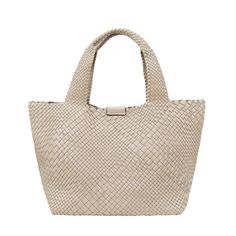 Ann Mashburn Mercato Handwoven Tote / AnnMashburn.com Ann Mashburn, Perfect Purse, Market Tote, Leather Shops, Weaving Techniques, Cotton Totes, Free Bag, Calf Leather, Burlap Bag