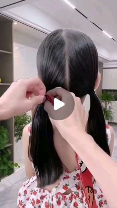 Fun Easy Hairstyles, Cool Easy Hairstyles, Kids Hairstyles For Wedding, Short Hair For Kids, Kids Short Hair Styles, Short Hair Bun, Hairstyle Tutorials, Simple Hairstyles