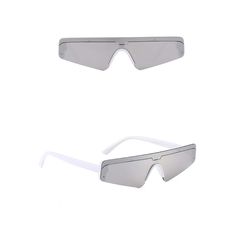 Make a statement at any event with these white futurist glasses for adults. With a unique futuristic party theme, these glasses will ensure you stand out in any crowd. Make a bold and fashionable impact at your next get together! Futuristic Mirrored Shield Sunglasses For Summer, Futuristic Shield Sunglasses With Mirrored Lenses For Summer, Modern Anti-reflective Sunglasses For Party, Modern Anti-reflective Shield Sunglasses For Party, Modern Shield Sunglasses With Anti-reflective For Parties, Modern Party Shield Sunglasses With Uv Protection, Modern Plastic Sunglasses For Party, Modern Plastic Sunglasses For Parties, Modern Plastic Shield Sunglasses For Parties