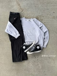 Men’s Basic Wardrobe, Fall Outfits Aesthetic Men, Simple Streetwear, Trendy Boy Outfits, Mens Outfit Inspiration, Outfits With Converse