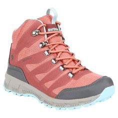 Northside Women's Harrgove Mid Waterproof Hiking Boots, 321903W Hiking Boots Women, Red Wood, Waterproof Hiking Boots, Tractor Supply, Aesthetic Shoes, Shoe Carnival, Snow Boots Women, Hiking Women, Work Wear Women