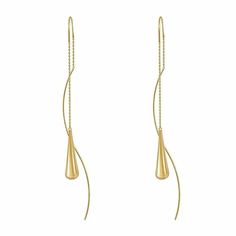 Add a touch of elegance to your look with these stunning Golden Teardrop Tassel Earrings. Graceful and chic, these earrings are the perfect addition to your wardrobe. Gold-plated High-quality zinc alloy Size: 3.5in Thread through style If you aren't in LOVE with your purchase, please let us know within 30 days of receiving your item, and you'll receive a stress-free refund. Elegant Yellow Gold Metal Teardrop Earrings, Modern Teardrop Stainless Steel Earrings, Elegant Metal Teardrop Dangle Earrings, Elegant Long Drop Hypoallergenic Threader Earrings, Elegant Metal Threader Earrings For Party, Elegant Pierced Stainless Steel Earrings, Elegant Stainless Steel Pierced Earrings, Elegant Teardrop Linear Earrings Tarnish Resistant, Elegant Hypoallergenic Drop Threader Earrings