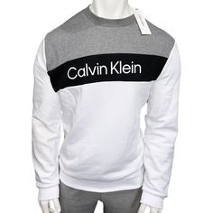 Nwt Calvin Klein Authentic Men's White Gray Crew Neck Long Sleeve Sweatshirt Size Xl Crew Neck, Long Sleeves Graphic Logo Appliqu At Chest 100% Cotton Machine Wash Cold, Line Dry Imported Men's 100% Authentic Guaranteed Orders Will Be Shipped Within The Same To 1 Business Day On Payment Received, And You Will Receive Your Purchase Within 2 To 3 Days. 040911254 Calvin Klein White T-shirt For Streetwear, White Winter T-shirt With Logo Print, Calvin Klein Cotton Tops For Fall, Calvin Klein Crew Neck Sweatshirt For Winter, Calvin Klein Crew Neck Winter Sweatshirt, Calvin Klein Long Sleeve Sweatshirt With Logo Print, White Calvin Klein T-shirt With Logo Print, Calvin Klein Relaxed Fit Winter Top, Calvin Klein Relaxed Fit Tops For Winter