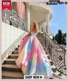 Women Sexy Off Shoulder Swing Long Dress Indian Gown, Candy Makeup, Birthday Girl Dress, Rainbow Dress, Prom Formal, Strapless Maxi, Dress Cocktail, Birthday Dress, Girls Birthday