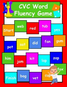 the cvc word flueny game