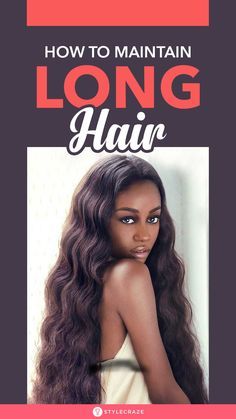 How To Keep Long Hair Healthy, Tips For Long Hair, Fast Natural Hair Growth, Avocado Benefits, Long Hair Care, Easy Care Hairstyles, Best Natural Hair Products, Long Hair Tips, Hair Care Regimen