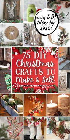 Make money for the holiday season with these creative and beautiful DIY Christmas crafts to make and sell for profit. There are Christmas craft ideas for indoor Christmas decor, DIY Christmas gifts and more choose from. Many of these crafts can be made with Dollar Tree supplies! Diy Christmas Crafts To Sell, Christmas Crafts To Make And Sell, Indoor Christmas Decor, Creative Christmas Crafts, Diy Christmas Crafts, Christmas Craft Ideas, Christmas Crafts To Sell, Christmas Crafts For Adults, Diy Crafts For Adults