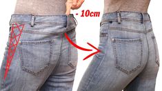 Cinching Waist On Jeans Diy, How To Stitch Jeans Waist, Tighten Waist On Pants, Take In The Waist Of Jeans, Wide Waist Jeans Hack, Jeans Stiches Ideas, How To Cinch Jeans Waist, How To Take In Jeans, Jeans Too Big In Waist