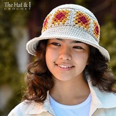 ✨ Crochet Sun Hat Pattern ✨ A new & improved modern granny square sunhat with attention to the finishing details. A striking hat to make for yourself or someone else. :o)  Hat pattern includes FOUR sizes: Toddler, Child, Adult, XL Materials you will need: Medium (4) weight cotton yarn Size #7 (4.5mm) crochet hook Size H (5.0mm) crochet hook Tapestry needle Pattern is written in ENGLISH using standard US/American crochet terms with step-by-step, color-coded instructions and photos to help guide y Crochet Pattern Square, Sunhat Pattern, Sun Hat Pattern, Pattern Granny Square, Crochet Sun Hat, Crochet With Cotton Yarn, Square Dance, Square Dancing, Headband Pattern