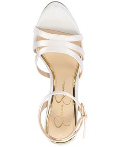 Jessica Simpson's Balina sandals give dressy looks a gorgeous lift on sleek stiletto heels and chunky platforms grounding a strappy silhouette. Cream Sandals With Heel And Ankle Strap, Elegant Sandals With Strap And Block Heel, Elegant Closed Toe Sandals With Strap, Elegant White Strap Heels, Luxury Cream Sandals With Ankle Strap, Luxury Cream Ankle Strap Sandals, Cream Ankle Strap Sandals For Evening, Elegant Low Heel Sandals With Strap, Elegant Open Heel Sandals With Strap