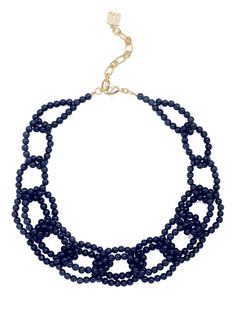 Fun, flirty, feminine! This glass beaded beauty has it all. Go monochromatic, or pair with a metal bracelet or earrings. -Lobster Claw -Triple-Plated -Pure Raw Materials -5mm beads -34" Length -3" Extension -0.1 Lbs -Nickel and Lead Compliant (Hypoallergenic) Luxury Polished Beads Statement Necklace, Luxury Blue Necklace With Polished Beads, Luxury Statement Round Beads, Gems, And Cabochons, Blue Multi-strand Necklace With Large Beads, Blue Multi-strand Necklace With Polished Beads, Mint And Navy, Black Hot Pink, Pink Turquoise, Navy Pink