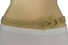 Trendy, Fashion, Classic, Unique, Chic Jewelry Accessory Belt - Metal Mesh Braided There Are 3 Colors To Choose FromYou Are Buying One Belt:Style : Fashion Western / Hot Fancy / Elegant Dressy / Waist / HipCondition: Brand New Color: Gold / Silver / BlackSize: Fits sizes Medium - XL 32"-50" Belt width: 1.75" Occasion: Party, Prom, Wedding, Bridal, Office, Cocktail, Gift, Christmas, This Is A Very Beautiful Fashionable Luxury Divas BeltSpring Summer Collection Ladies Fashion BeltDay Or Night Clas Gold Belts, Metal Fashion, Silver Belts, Belt Style, Metal Belt, Metal Chain Link, Chain Belt, Chic Jewelry, Gold Fashion