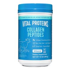 Vital Proteins Collagen Peptides, Stronger Nails, Vital Proteins, Collagen Supplements, Collagen Protein, Collagen Powder, Healthy Joints, Beauty Tricks, Longer Hair