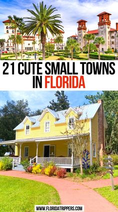 Cute Small Towns in Florida Florida Getaways, Florida Trips, Things To Do In Florida, Florida Vacation Spots, Florida Travel Destinations, Florida Travel Guide, Florida Adventures, Usa Florida, Florida Destinations