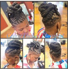 Loc French Braid, Loc French Braid Styles, Loc Updos, Loc Goals, Loc Nation, Braided Mohawk Hairstyles, French Braid Styles, Short Hair Twist Styles