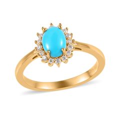 "Natural Sleeping Beauty turquoise ring , Oval shape turquoise halo engagement ring, Bridal ring, Anniversary Gift, December Birthstone Ring METAL DETAILS: This sunburst halo ring is crafted in sterling silver. It is durable, malleable, and has a bright luster that makes it popular in the creation of jewelry GEMSTONES DETAIL: This ring features a Sleeping Beauty turquoise stone in the center. The round moissanites around the center gemstone give a scintillating look DESIGN INSPIRATION:  This turquoise ring for women is inspired by a sunburst design. The sunburst design in a ring symbolizes light, energy, and life. It represents the radiance of the sun and the infinite possibilities it brings COMFORT FIT: This ring has a smooth under gallery that slides the finger easily. The hypoallergenic Turquoise Oval Ring With Halo Setting, Oval Turquoise Ring With Center Stone For Anniversary, Fine Jewelry Turquoise Ring With Halo Setting, Turquoise Ring With Halo Setting In Fine Jewelry Style, Turquoise Halo Setting Fine Jewelry Ring, Blue Turquoise Ring With Halo Setting For Anniversary, Oval Turquoise Promise Ring In Fine Jewelry Style, December Birthstone Ring, Natural Sleep