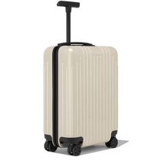 The lightest suitcase across all collections from RIMOWA, the Essential Lite offers a durable and practical solution for all your travels.Choose from a vast range of colors to find your ideal companion.Ideal for 1 to 2 days of travel, the RIMOWA Essential Lite Cabin U in gloss Ivory beige features several ingenious functionalities:- T-Bar telescopic handle- RIMOWA Multiwheel® System- TSA-approved locks- Zipped mesh divider Rimowa Cabin, Olympic Airlines, Rimowa Essential, Air Transat, Cebu Pacific, Vietnam Airlines, Air China, Cabin Suitcase, Lightweight Suitcase