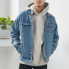 I have previous purchased the other available colours and this is perfect to go with the others Men Jean Jacket Outfits, Blue Denim Jacket Outfit, Jean Jacket Outfits Men, Slim Fit Coat, Jean Jacket Outfits, Denim Jacket Outfit, Jean Jacket Men, Cool Outfits For Men, Blue Denim Jacket