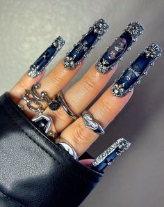 Unique Spring Nails, Designs For Nails, Mode Hippie, Dope Nail Designs, Fire Nails