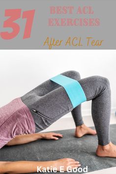 best acl exercises Acl Exercises, Acl Tear Recovery, Knee Injury Recovery, Acl Surgery Recovery, Knee Ligament Injury, Acl Knee