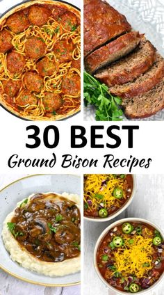 the best ground bison recipes for dinner