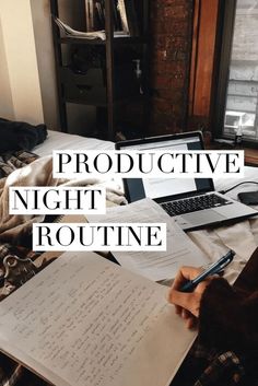 Productive Night Routine, Adolescent Health, Night Time Routine, Evening Routine, Do Homework, Self Care Activities, Night Routine, Kids Health, Self Care Routine