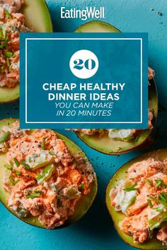 the cover of eatingwell's 90 cheap healthy dinner ideas you can make in 20 minutes