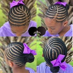 Follow : Black Empire For More Kids Braids Hairstyles, Kids Style Hair, Lil Girl Hairstyles, Kids Braids, Kid Braid Styles, Natural Hairstyles For Kids, Girls Natural Hairstyles, Kids' Braids