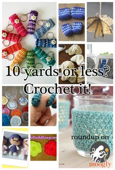 10 yards or less? crochet it roundup on moogly