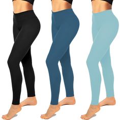 PRICES MAY VARY. ✓BASIC BLACK LEGGING : Keep your off-duty style cool but comfortable and indulge in a pair of ultra-soft leggings. Featuring an elasticated fit and curve hugging shape, these simple leggings are completely staple. ✓HIGH WAIST TUMMY CONTROL : A full-length legging with tummy control these pants give you a slim figure while staying in place better when running, jumping or exercising. ✓SOFT FABRIC: You will love our leggings once you put them on and experience a perfect combination Cheap Stretch Leggings For Playtime, Cheap Stretch Tights With Elastic Waistband, Cheap Moisture-wicking Athleisure Tights, Cheap Training Bottoms With Elastic Waistband, Black Seamless, Soft Leggings, High Waisted Leggings, Workout Leggings, Pants Leggings