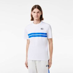 Go for maximum Lacoste style in this heavy jersey tee. Inspired by styles from our archives, featuring an XL print for a vintage feel. Featuring a modern, comfortable cut with dropped shoulders. Gas Jeans, Topo Designs, Deus Ex Machina, King Louie, Polo Jeans, Nudie Jeans, G Star Raw, Knitted Tshirt, 2024 Collection