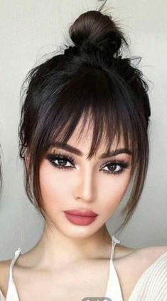 Bangs To Frame Face, Pointy Bangs, Haircut With Bangs For Women, Franje Pony, Across Bangs, Edgy Bangs, Haircuts For Medium Length Hair, Diy Haircut