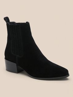 Suede Chelsea Boot | Banana Republic Suede Chelsea Boots With Heel Pull Tab, Suede Ankle-high Boots With Cushioned Footbed, Ankle-high Suede Boots With Cushioned Footbed, Suede Chelsea Boots With Reinforced Heel And Medium Width, Suede Ankle Boots With Cushioned Footbed, Cushioned Suede Ankle Boots, Insole Design, Suede Chelsea Boots, Black Chelsea Boots