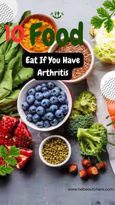 Are you looking for ways to reduce joint pain and stiffness caused by arthritis? Changing your diet to include foods that fight inflammation and boost your immune system can help ease your suffering; though, Anti Arthritic Foods, Axial Spondyloarthritis, Inflammation Diet Recipes, Kemetic Yoga, Inflammation Foods, Food That Causes Inflammation, Joints Pain Remedy, Arthritic Pain, Inflammation Diet