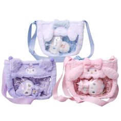 Cartoon Plush Bag With Keychain This adorable Cartoon Plush Bag comes with a matching keychain, making it the perfect accessory for any cute and playful look. The soft and plush material keeps your belongings safe while adding a touch of cuteness to your style. Melody Backpack, Bag With Keychain, Sanrio Outfits, Sanrio Bags, Funky Purses, Sanrio Bag, Fluffy Bag, Anime Sanrio, Sanrio Cartoon