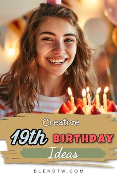 Seeking the best 19th birthday ideas for your very special day? Explore thoughtful 19th birthday gift ideas for you that go beyond the ordinary. Whether it's a DIY project, a funny surprise, or a simple yet heartfelt gesture, make your 19th birthday truly unforgettable.