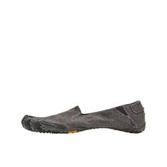 a woman's gray slip on shoe