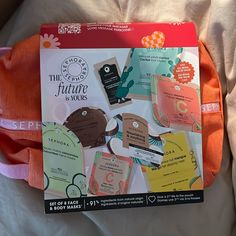 Sephora Collection Set Of 8 Face And Body Masks With Pouch Vitamin C Face Mask, Sephora Face Mask, Detoxifying Face Mask, Skincare Sephora, Sephora Skincare, Hand Mask, Under Eye Mask, Glow Mask, Body Mask