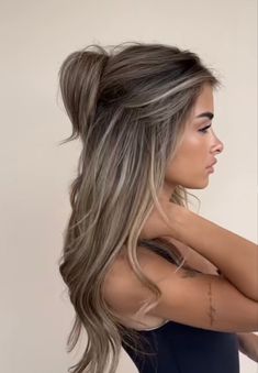 Rambut Brunette, Hairstyles For Layered Hair, Blonde Hair Inspiration, Hair Color And Cut