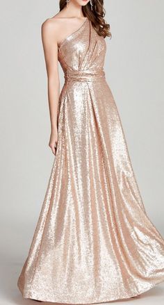 Beautiful Stunning Shiny Pink Long Classy Evening Dress Elegant Gown One Shoulder For Night and Formal dinners Formal Dress Long Classy, Cocktail Moodboard, Dress Long Classy, January Dress, Elegant Gold Dress, Cocktail Dress Classy Evening, Simple Formal Dress, Classy Evening Dress, Classy Evening Gowns