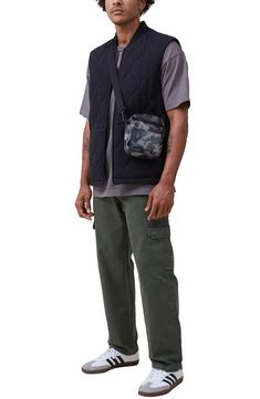 March to a utilitarian beat in these cargo pants cut from soft cotton and plenty of pockets for all your daily essentials. 32" inseam; 10 1/2" front rise Zip fly with button closure Front slant pockets; cargo flap-patch pockets; back flap-patch pockets 100% cotton Machine wash, line dry Imported Tactical Cargo Pants, Cargo Khaki, Daily Essentials, Cotton On, Army Green, Cargo Pants, Herringbone, Nordstrom, Mens Outfits