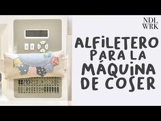 an image of a sewing machine with the words affleeto para la maquina de coser